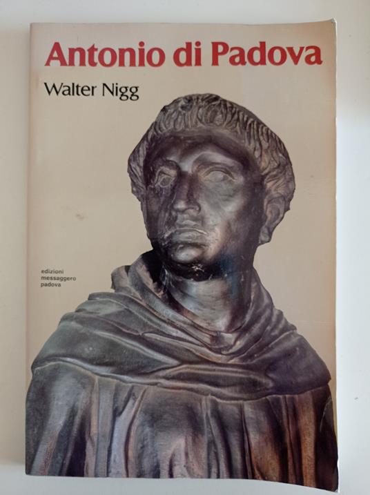 Antonio di Padova - Walter Nigg - copertina