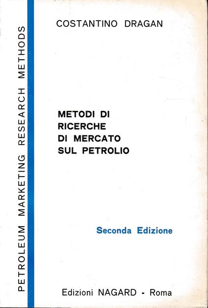 Metodi di ricerche di mercato sul petrolio - copertina