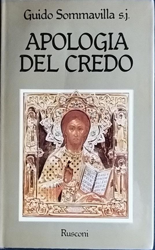 Apologia del credo - Guido Sommavilla - copertina