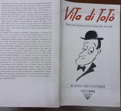 Vita di Totò. Principe napoletano e grande attore - Giancarlo Governi - copertina