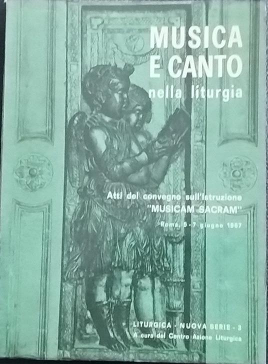 Musica e canto nella liturgia - copertina