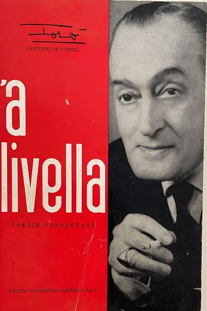 'A livella. Poesie napoletane - Totò - copertina