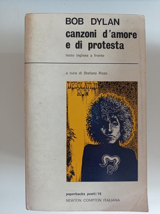 Canzoni d'amore e di protesta - Bob Dylan - copertina