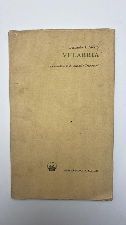 Vularria - copertina