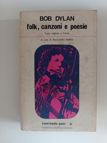 Folk, canzoni e poesie - Bob Dylan - copertina