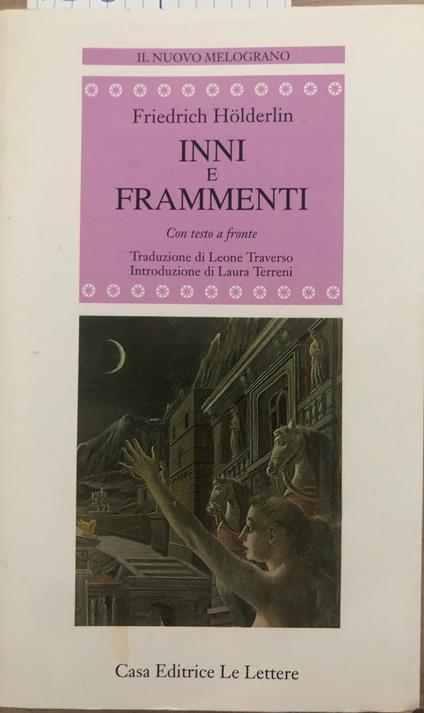 Inni e frammenti. Con testo a fronte - Friedrich Hölderlin - copertina