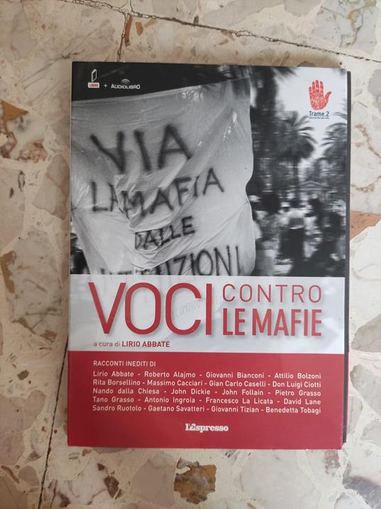 Voci contro le mafie - Lirio Abbate - copertina