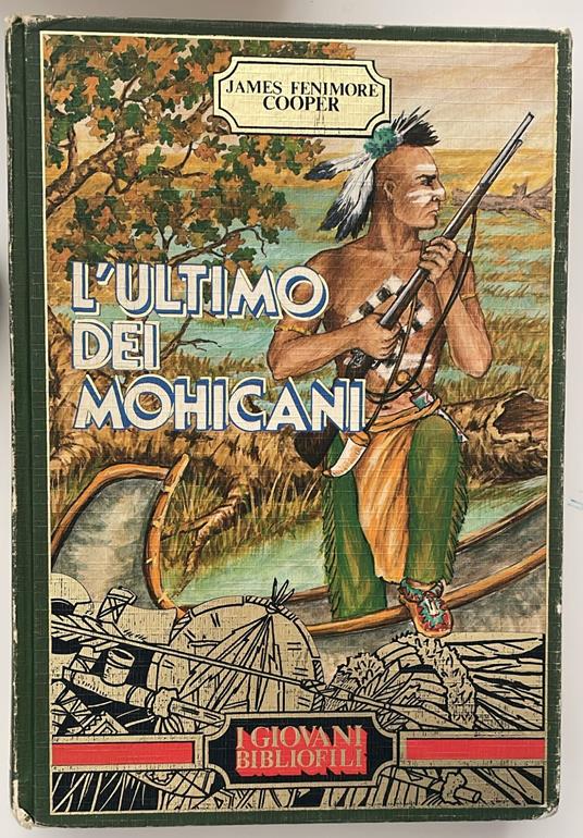 L' ultimo dei mohicani - James Fenimore Cooper - copertina