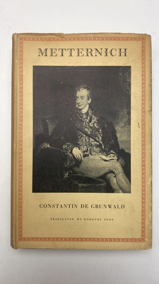 Metternich - Constantin De Grunwald - copertina