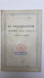 La socializzazione agraria nell'U.R.S.S