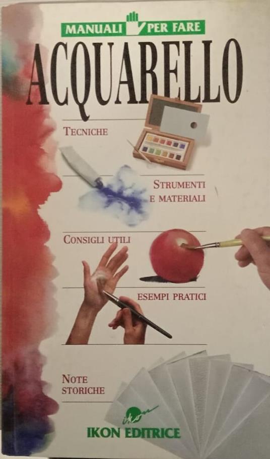 Manuali per fare acquarello - copertina