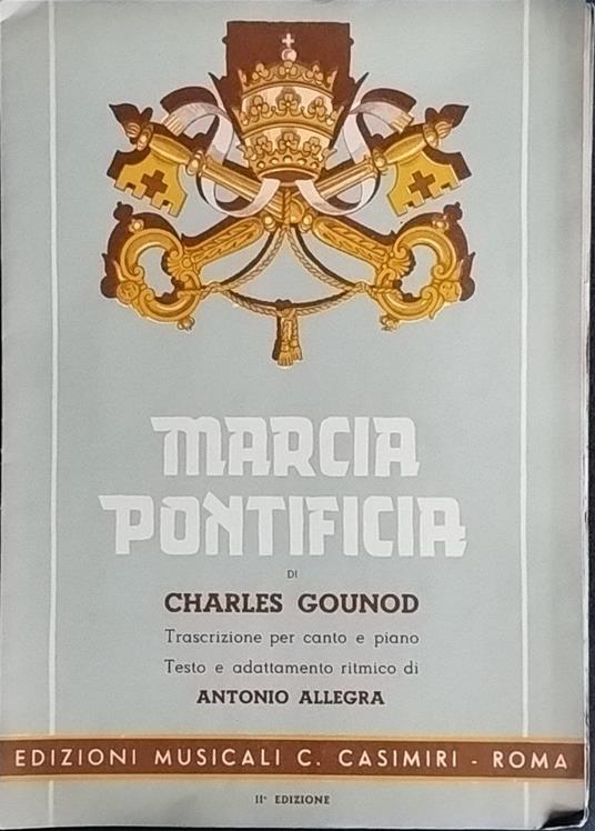Marcia pontificia - Charles Gounod - copertina