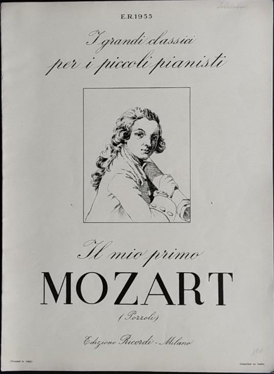 I grandi classici per i piccoli pianisti. Il mio primo Mozart - Ettore Pozzoli - copertina