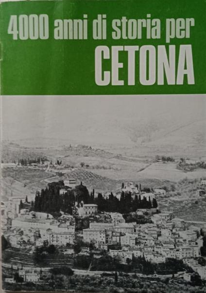 400 anni di storia per Cetona - copertina