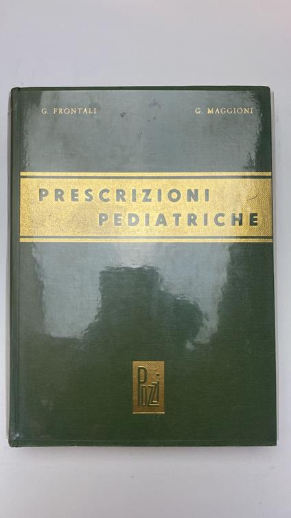 Prescrizioni pediatriche - copertina