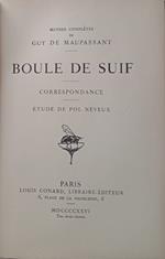 Boule de suif - Correspondance - Étude de Pol Neveux