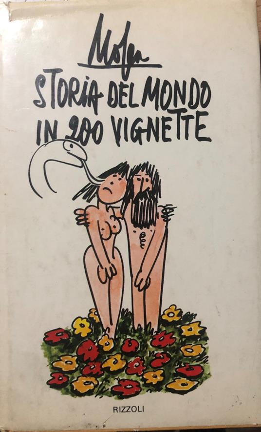 Storia del mondo in 200 vignette - Giovanni Mosca - copertina