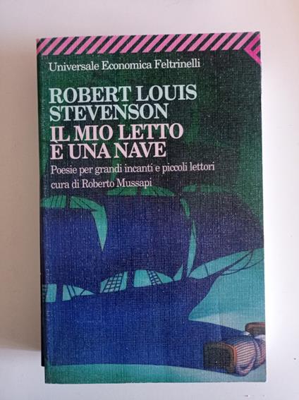 Il mio letto è una nave - Robert Louis Stevenson - copertina