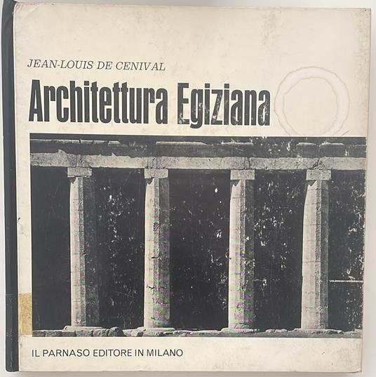 Architettura egiziana - Jean-Louis de Cenival - copertina