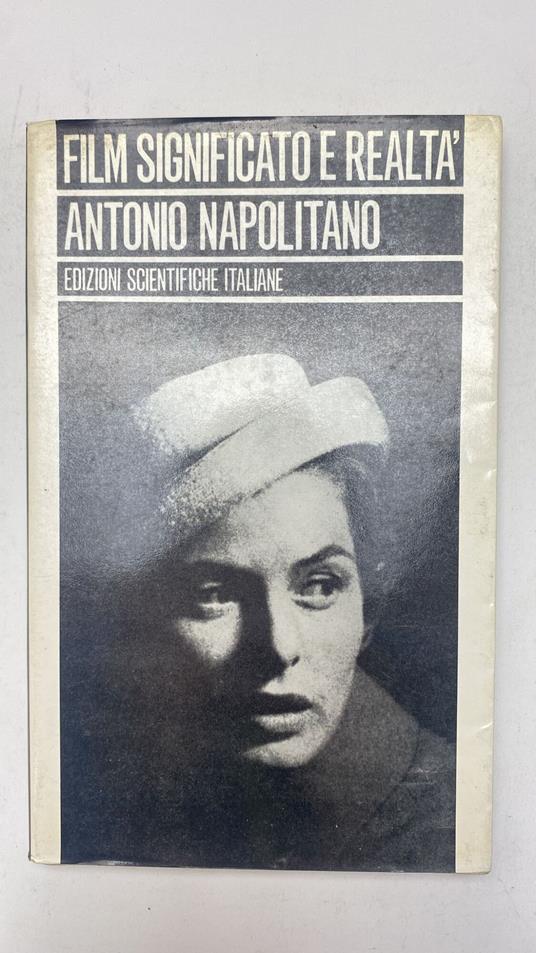 Film significato e realtà - Antonio Napolitano - copertina