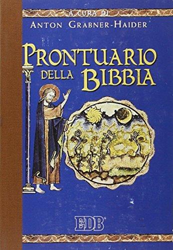 Prontuario della Bibbia - copertina