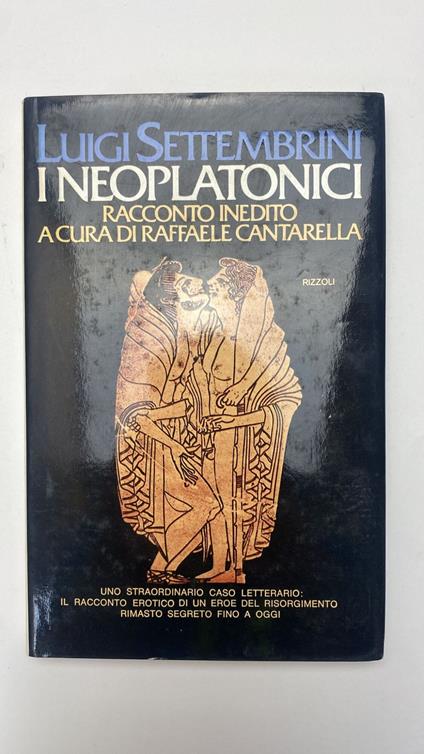 I neoplatonici - Luigi Settembrini - copertina