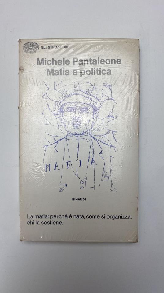 Mafia e politica - Michele Pantaleone - copertina