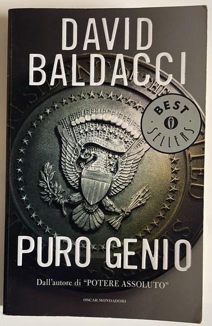 Puro genio - David Baldacci - copertina