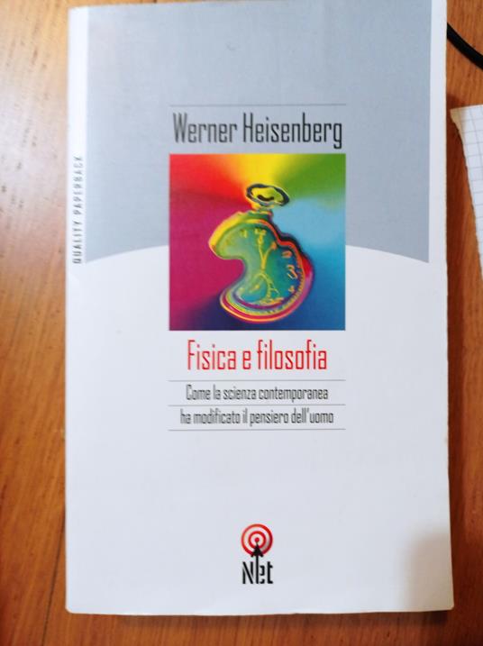Fisica e filosofia - Werner Heisenberg - copertina