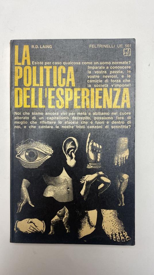 La politica dell'esperienza - Ronald D. Laing - copertina