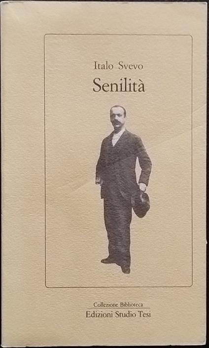 Senilità - Italo Svevo - copertina