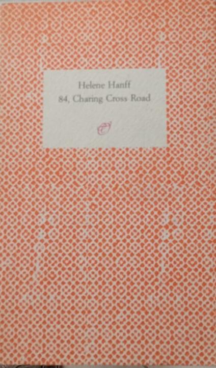 84, Charing Cross Road - Helene Hanff - copertina