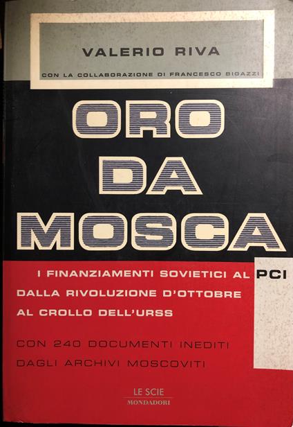 Oro da Mosca - Valerio Riva - copertina