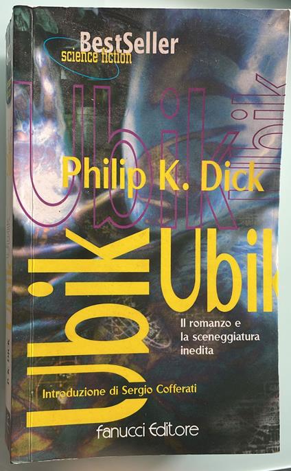 Ubik - Philip K. Dick - copertina