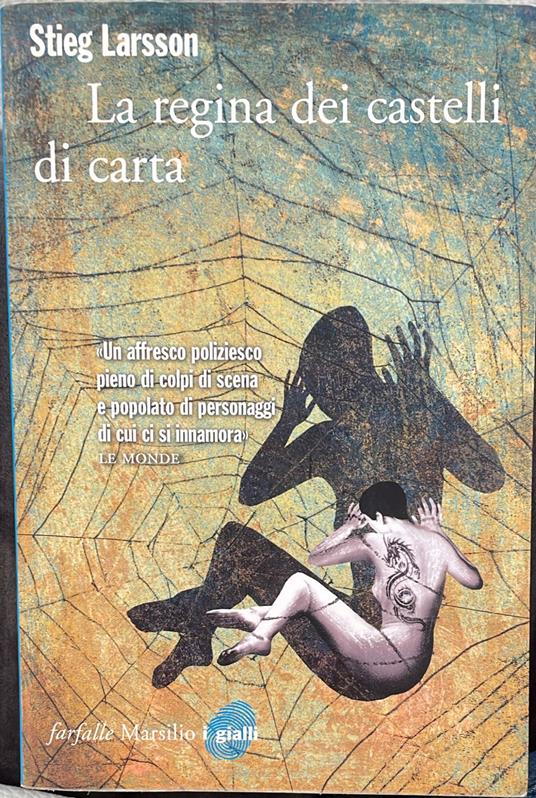 La regina dei castelli di carta - Stieg Larsson - copertina