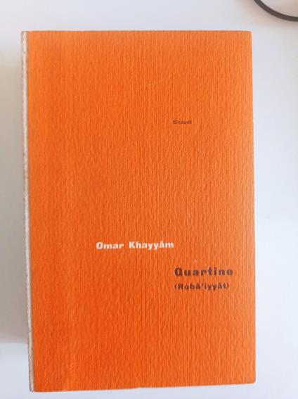 Quartine - Omar Khayyam - copertina