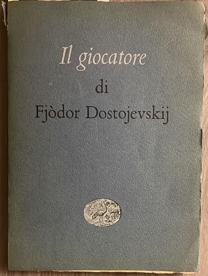 Il giocatore - Fëdor Dostoevskij - copertina