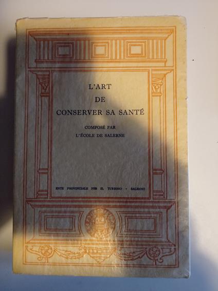 L' art de conserver sa Santè - copertina