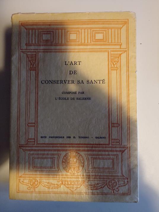 L' art de conserver sa Santè - copertina