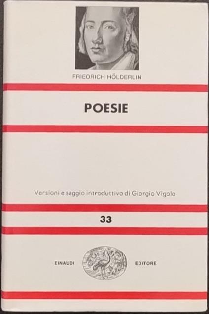 Poesie - Friedrich Hölderlin - copertina