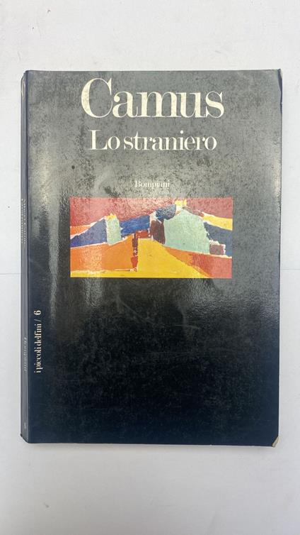 Lo straniero - Albert Camus - copertina