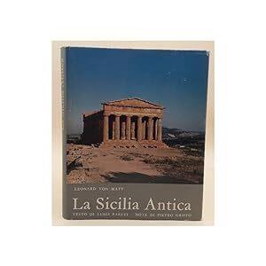 La Sicilia antica - Leonard von Matt - copertina
