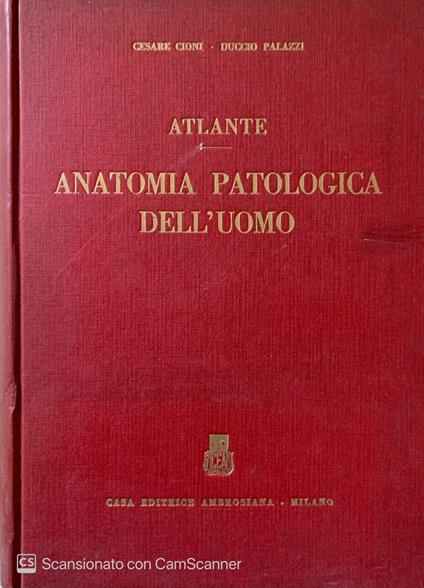 Atlante Anatomia patologica dell' uomo - copertina