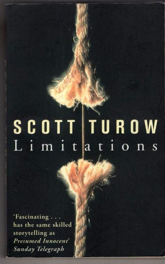 Limitations - Scott Turow - copertina