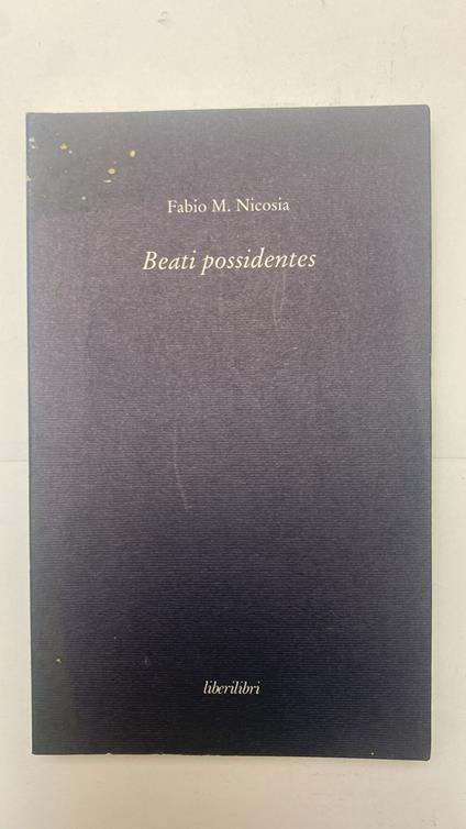 Beati possidentes - copertina