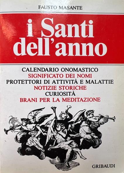 I Santi dell'anno - copertina