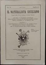 Il naturalista siciliano. Organo della Società Siciliana di Scienze Naturali. Vol. VI