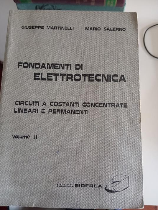 Fondamenti di elettrotecnica Vol. II - Martinelli - copertina