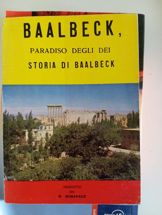 Baalbeck, paradiso degli dei - copertina