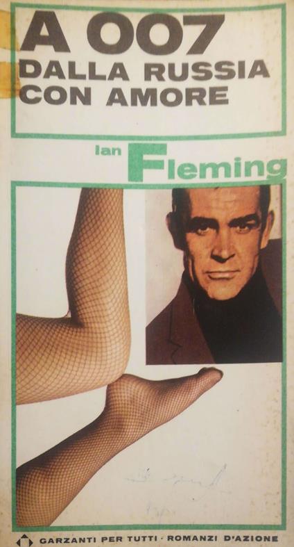 A 007 dalla Russia con amore - Ian Fleming - copertina